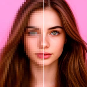 Standard and high resolutioin