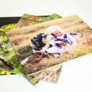 Gift prints printed on sturdy styrene